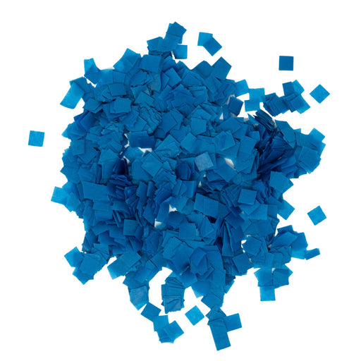 Dark Blue Tissue Paper Miniature Confetti - Squares (1lb) - Ultimate Confetti