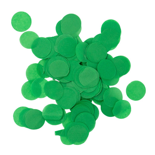 Dark Green Tissue Paper Confetti Dots - 1" Circles (1lb) - Ultimate Confetti