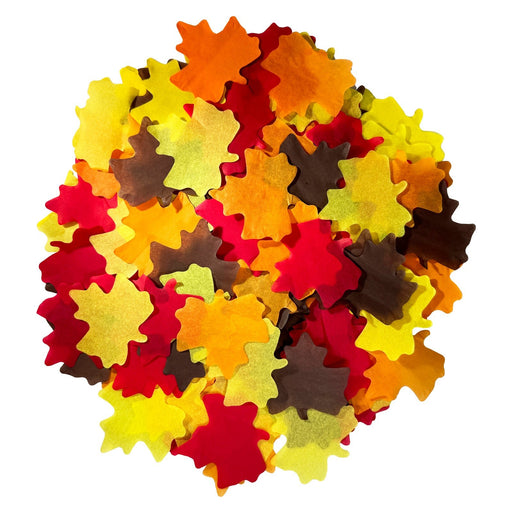 Maple Leaf Tissue Paper Confetti (1lb) - Ultimate Confetti