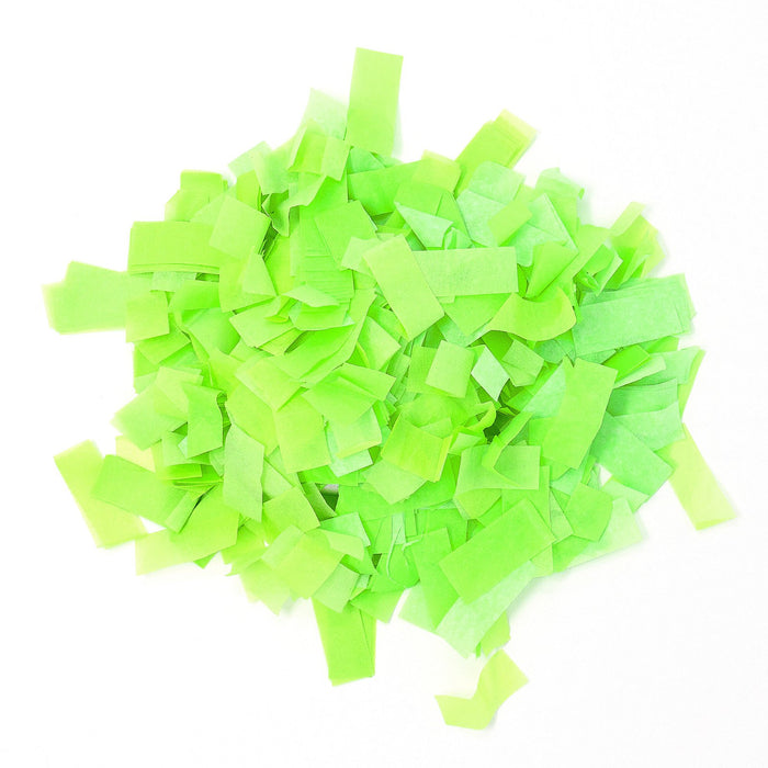 Neon UV Green Tissue Paper Confetti (1lb) - Ultimate Confetti