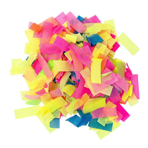 Neon UV Multicolor Tissue Paper Confetti (1lb) - Ultimate Confetti