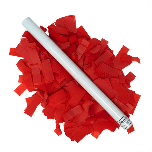 Red Tissue Paper Confetti Flick Stick - 14" (Pack of 8) - Ultimate Confetti