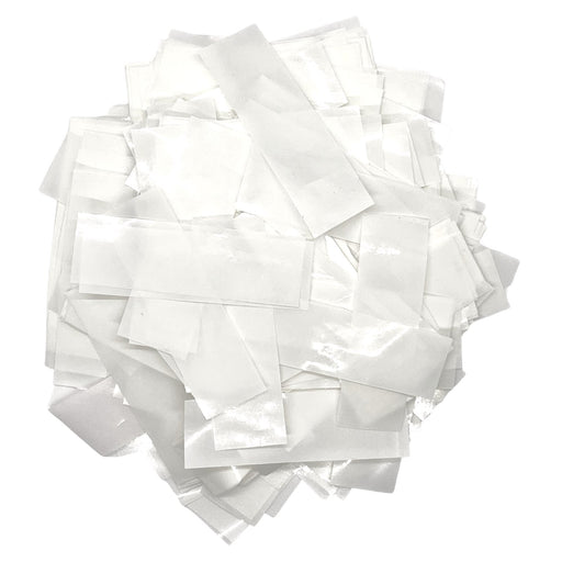 White Metallic Confetti (1lb) - Ultimate Confetti