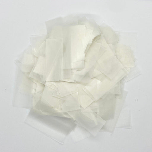 White Rice Paper Confetti - Water Soluble (1lb) - Ultimate Confetti